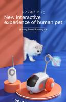 ATUBAN Wireless Gravity Sports Car Remote Control Electric Cat Toy Tease Cat Stick Pet Supplies,Party and for Cat Funny Toy - details 6