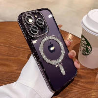 Funda transparente de diamante cristalino para iPhone 16,Compatible con MagSafe - details 13