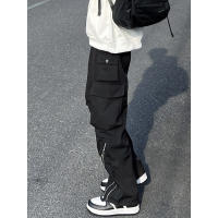 Pantalones de carga de estilo americano cremallera diseño de tendencia pantalones de carga máquina al aire libre trekking pantal - details 8