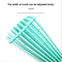 Peine de Masaje para el Cabello Herramientas de Peinado para Salón de Belleza Adecuado para Cabello Rizado Producto Normal Sin Peligros - details 3