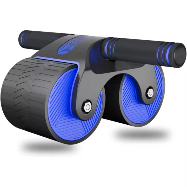 Rodillo de rueda AB con asistencia de rebote automático y resortes de resistencia, equipo de gimnasio en casa perfecto para hombres y mujeres, Abdominal - 1