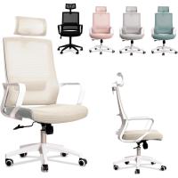 Ergonomica - Silla Oficina Ajustable y Reclinable con Soporte Lumbar, Reposacabezas Ajustable, - details 0