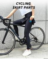 WOSAWE Pantalones de Ciclismo para Mujeres Tights de MTB Reflectantes con Falda - details 1