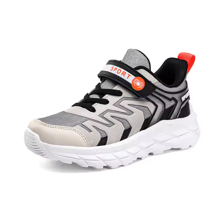 Zapatillas de deporte de marca para niños, zapatos informales transpirables para niños, zapatos para correr con amortiguación antideslizante para exteriores, zapatos deportivos de tenis para niños - 1