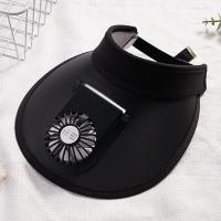 Sombrero De Béisbol Para Mujer Con Ventilador Solar De Verano Protección Total Pico Grande Y Cima Vacia Sombrero Fresco Y Secado Rápido Para Playa - details 0