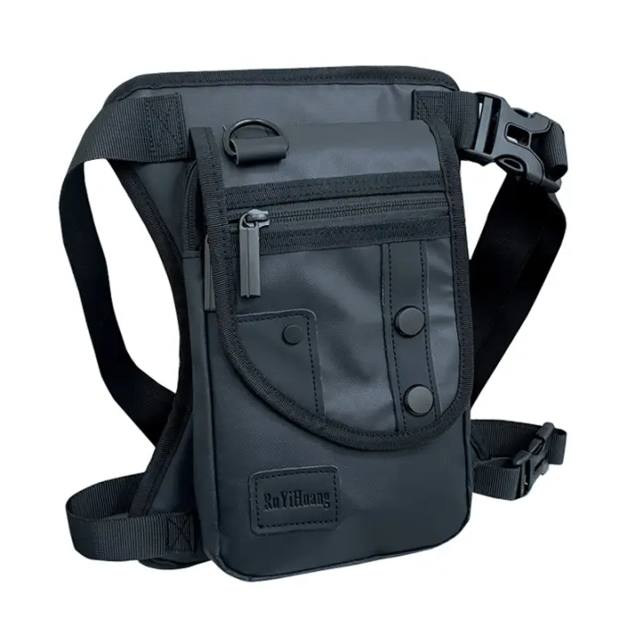 Multifunción OutdoorBag bolsas de pierna motociclismo cintura caída de cinturón de cintura de Fanny Hip-táctica militar bolsa de viaje - 1