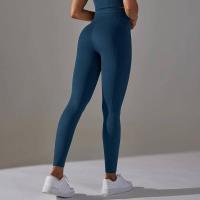 Mujeres sin costuras, leggings deportivos de cintura alta para entrenamiento, correr, fitness, gimnasio, fruncido en el trasero, ropa deportiva - details 49