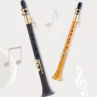 Mini saxofón Alto F Key, saxo de bolsillo de cobre con bolsa y cañas, nuevo estilo, instrumento Musical portátil - details 1