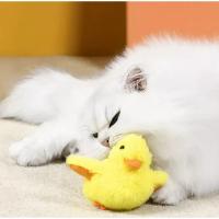 Juguete de Gato con Alas Batientes Interactivas Juguete de Pato con Catnip Activado Sonido Realista - details 1