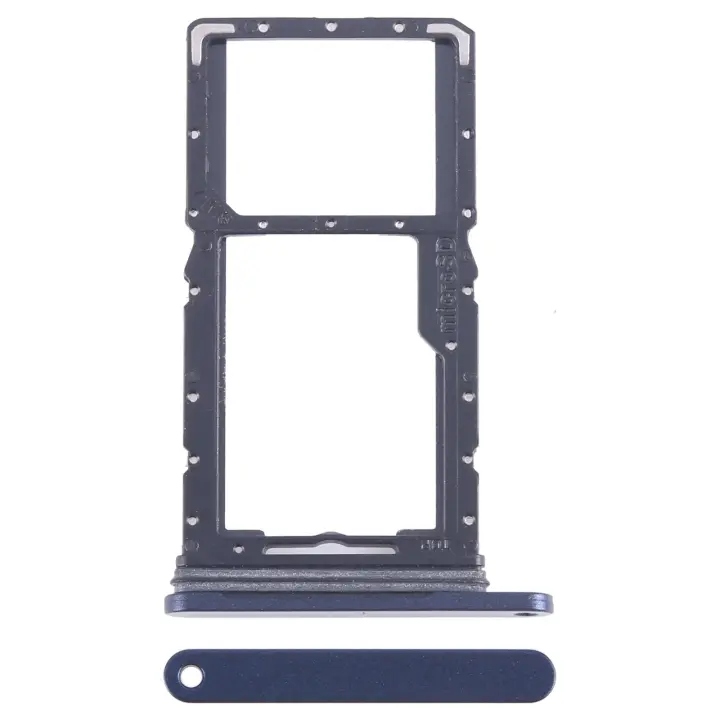 Para Samsung Galaxy Tab A9 SM-X115 Bandeja de tarjeta SIM + Micro SD original (azul) - 1