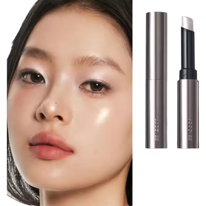 Resaltador de barra con brillo de diamante, larga duración, sensación ingrávida, resistente al agua, cosméticos champán, maquillaje facial - 1