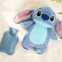 Stitch Home Bolsa de Agua Caliente 500ml Suave Almohadilla Térmica de Invierno para Manos y Pies con Caparazón de Peluche para Calentamiento Rápido,... - details 3