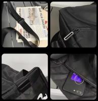 Bolso Bandouliere de gran capacidad de alta calidad para hombre, bolso de negocios con estampado de letras, bandolera de viaje - details 8