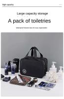 Nuevo Neceser grande de doble capa con separación en seco y húmedo para maquillaje, organizador de cosméticos portátil esencial para viaje - details 4