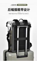 Nueva mochila para hombre de gran capacidad de color contrastante mochila de fitness para ir al trabajo bolsa de viaje bolsa de ordenador - details 11