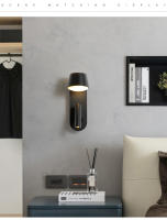 Lámpara de Pared LED 13W TOMAXIN con Foco Giratorio Diseño Sencillo y Moderno para Dormitorio Estudio Hotel Adecuada para Sala de Estar - details 4