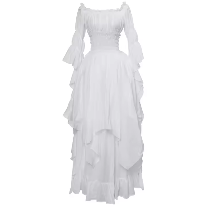 Ropa renacentista para mujer, moda de brujas, bodas medievales. - 1