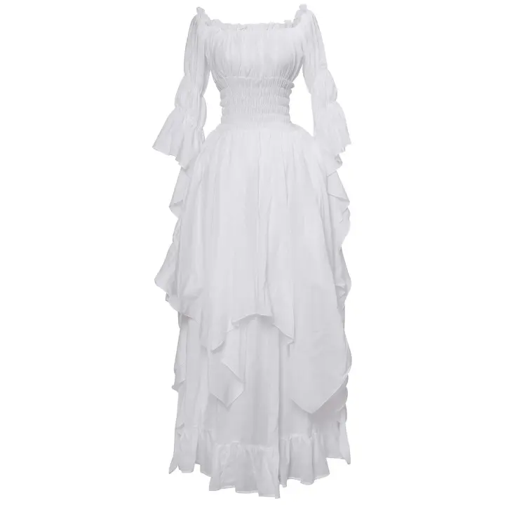 Ropa renacentista para mujer, moda de brujas, bodas medievales. - 1