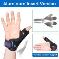Tendinitis Velpueu cirugía ortopédica ratón mano pulgar soporte férula, ligera y transpirable, adecuada para ambas manos - details 3