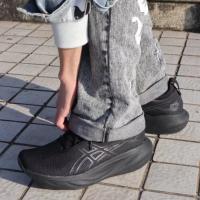 Zapatillas de running para hombre ligeras con plataforma de aumento de altura zapatillas elásticas de amortiguación - details 5
