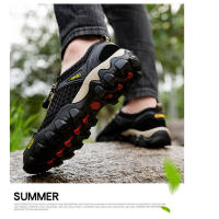 Zapatos casuales de verano para hombre, transpirables, de malla hueca, con suela suave, para senderismo y deportes al aire libre - details 11