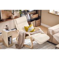 Relax Reposapiernas Sillón de Relax Ajustable Beige 50 x 80 x 90 cm FST16-W - details 7