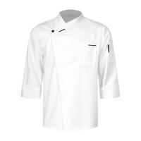 Camisa de Chef para hombre, uniforme de trabajo, abrigo de Chef con cuello cruzado, cocina, restaurante, Hotel, chaqueta de cocina Unisex con bolsillos, Tops de Chef - details 32