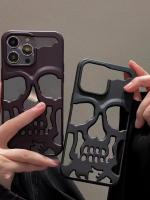 Funda de Teléfono con Diseño de Calavera Mate Disipación de Calor Hueco - details 6