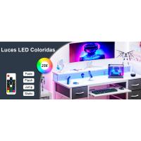Mesa Gaming Ordenador con Bandeja para Teclado