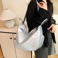 Bolso Hobo de Color sólido, bolso de hombro de piel sintética con cremallera, bolso cruzado multifunción impermeable, mochila para mujer - details 13