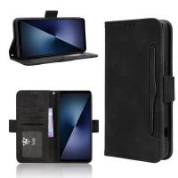 Teléfono Flip para Sony Xperia 1 Vii, Cartera con Múltiples Ranuras para Tarjetas, Funda Magnética de Cuero PU - details 1