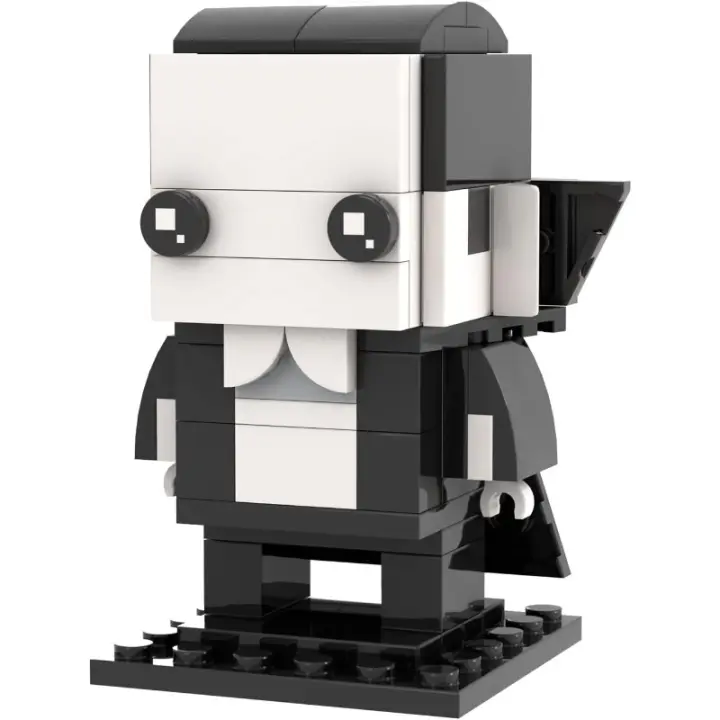 Mini Set de Construcción Dracula Halloween Bloques de Construcción Creativos y Lindos para Niños - 1