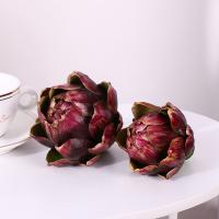 Flores artificiales casi naturales, frutas artificiales, relleno para jarrones, alcachofas artificiales, decoraciones para el hogar, decoraciones artificiales, alcachofa artificial - details 10