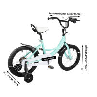 Bicicletta per bambini da 16 pollici doppio freno per bambini ragazzi bicicletta regolabile en altezza per 5-8 anni - details 0