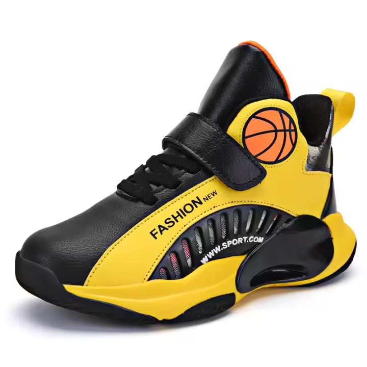 Zapatillas de baloncesto de alta calidad para niños, zapatillas de tenis deportivas para exteriores para niños, zapatillas para correr con amortiguación resistente al desgaste para niños, zapatos para niños - 1