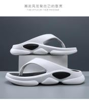 Chanclas ropa exterior de verano para hombres zapatillas antideslizantes transpirables desodorante EVA y clip de pie resistente al desgaste zapatillas frescas de playa de fondo grueso - details 9