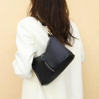 2023 bandolera de cuero genuino para mujer, bolso de hombro de color sólido de alta calidad - details 8