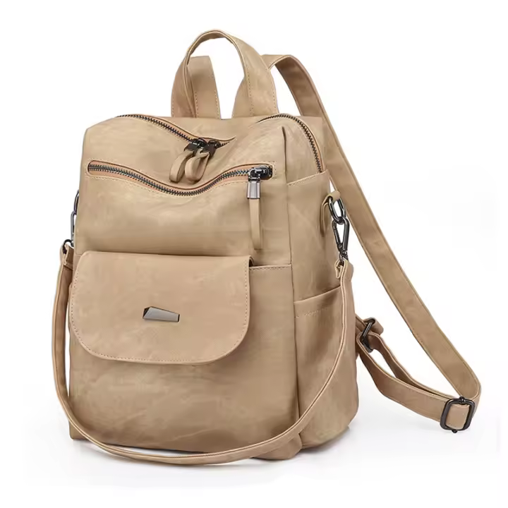 Mochipa Antirobo Impermeable para Mujer, Bolso de Cuero PU, Bolso informal, Gran para Viaje, Trabajo y Escuela - 1