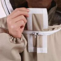 1 juego de apicultura profesional ventilada de cuerpo completo TRE con guantes - details 4