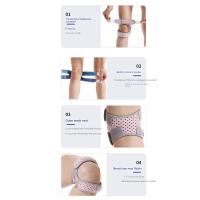 Rodilleras ajustables, rodillera protectora para rótula, rodillera de seguridad, rodillera elástica transpirable, rodillera, manga para Fitness y correr - details 14