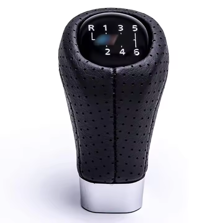 Palanca de Cambios Stick Head Shifter Compatible con Coche Pomo E34 E36 E38 E39 E46 E53 E60 E61 E63 E64 E83 E90 E91 E92 E93 (6 Velocidades) Productos Normales - 1