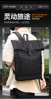 Mochila mochila de los hombres de gran capacidad bolsa de ordenador estudiante universitario Commuter bolsa de la escuela impermeable de las mujeres Casual bolsa de viaje - details 1