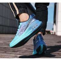 Nuevas zapatillas deportivas de malla transpirable de verano para hombre y mujer, zapatillas casuales y ligeras con suela suave para correr - details 18