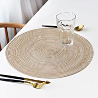 Manteles de Comedor Tejidos Blancos 6PCS Aislantes de Calor Antideslizantes Lavables para Cena de Navidad - details 5