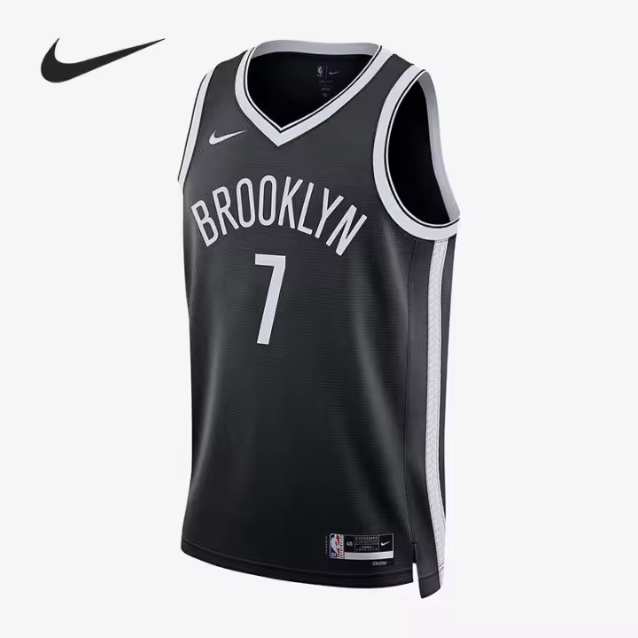/Leten Nuevos Brooklyn Nets para hombre # 7 KD Durant Jersey SW Chaleco DN1996-011 - 1