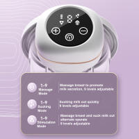 Extractor de leche eléctrico manos libres portátil para recién nacido, Extractor de leche automático, colector de leche de lactancia sin BPA - details 2