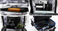 Bolso de hombro doble de viaje para escalada de montaña, mochila táctica de gran tamaño, mochila de acampada duradera para exteriores, mochila de viaje de gran capacidad de 50L, bolsas impermeables de nailon para exteriores, senderismo, viaje, bolsa de se - details 3