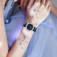 Dugary Fashion Crystal quartz Watch zafiro Star Steel Women 's Watch impermeable y luminosa religio masculino - details 9