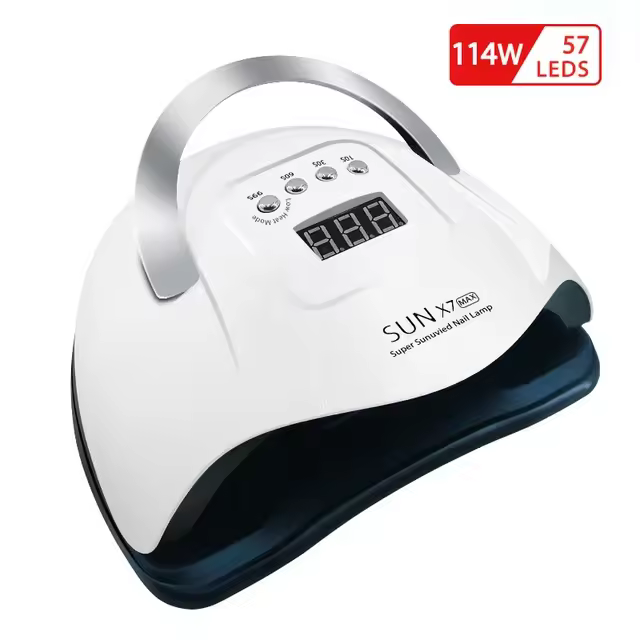 Secador de esmalte de Gel de secado rápido para manicura y pedicura, lámpara profesional para salón de uñas, 57 LED UV - 1