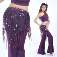 Tres nuevos estilos de borlas de lentejuelas que muestran cinturones indios para el vientre, pañuelos, nalgas y bufandas de baile para mujeres. - details 14
